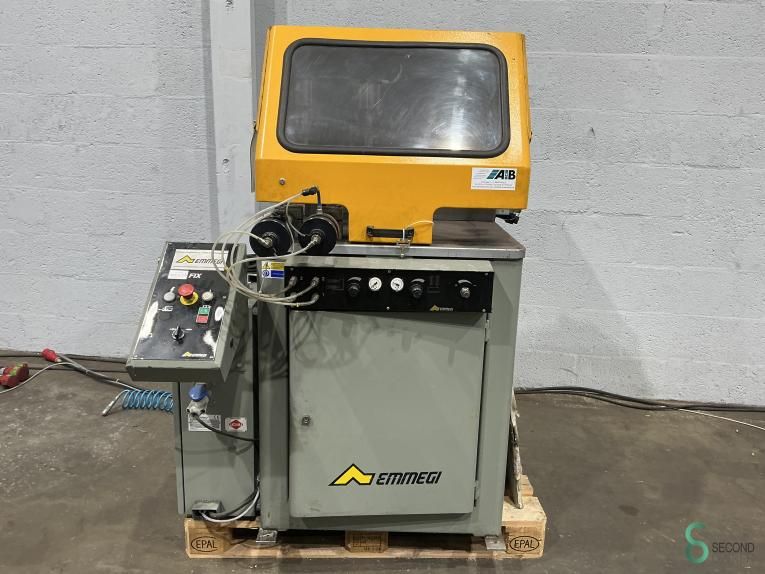 Optimization cross-cut saws Emmegi FIX 550 Pneumatica 2001