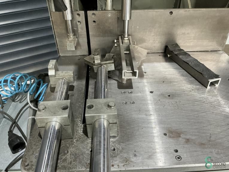 Optimization cross-cut saws Emmegi FIX 550 Pneumatica 2001