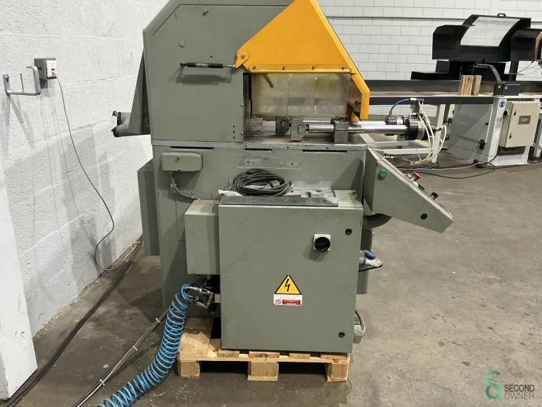 Optimization cross-cut saws Emmegi FIX 550 Pneumatica 2001