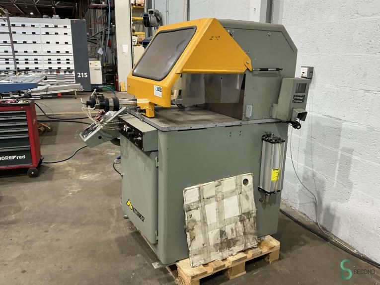 Optimization cross-cut saws Emmegi FIX 550 Pneumatica 2001