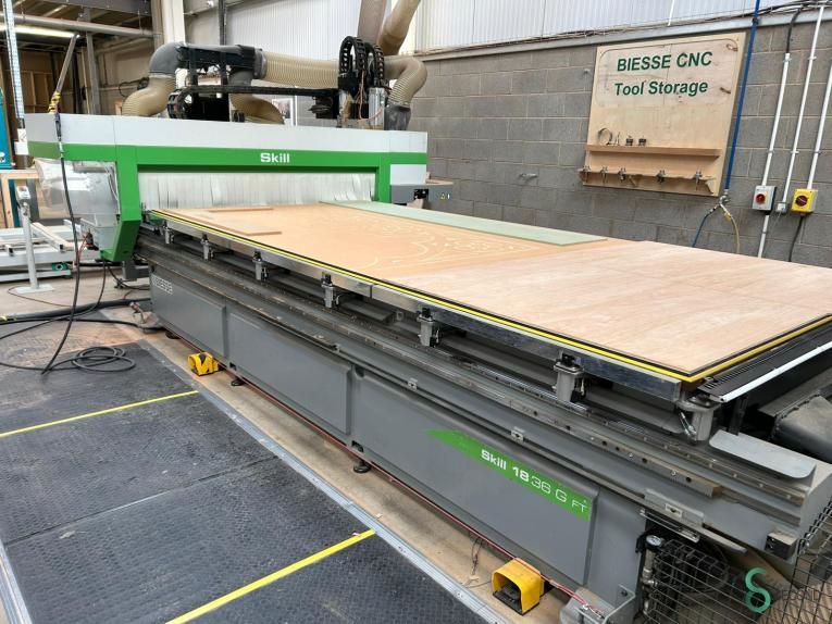 CNC Bewerkingscentra Biesse Skill 18.36 G FT 2014 Boorunit