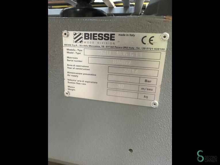CNC Bewerkingscentra Biesse Skill 18.36 G FT 2014 Boorunit