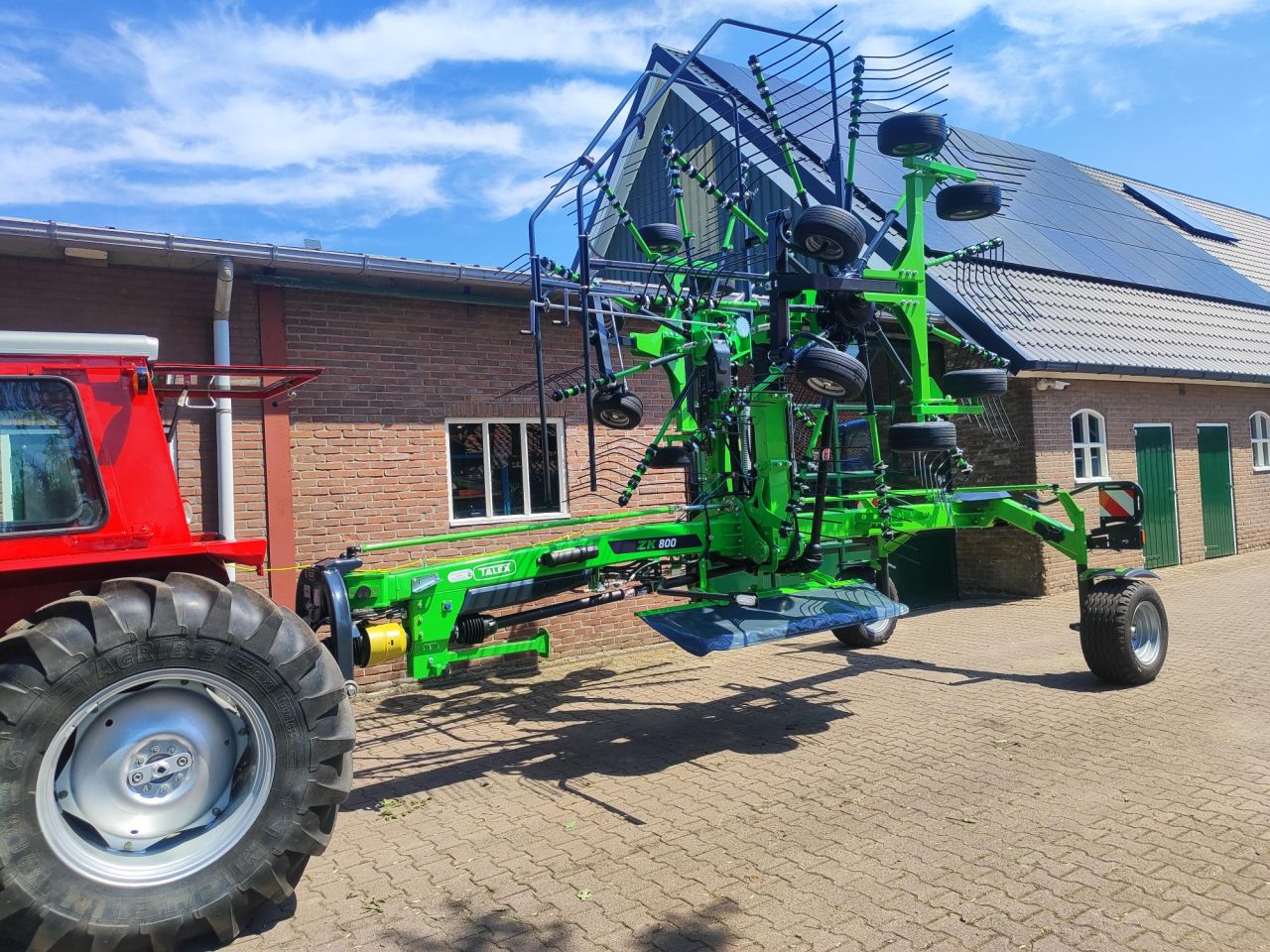 Nieuwe Talex ZK 800 dubbele hark
