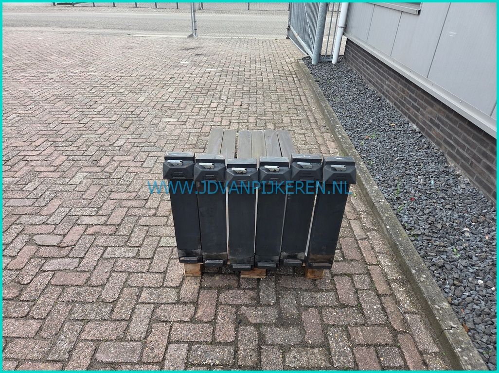 3x set Vetter vorken FEM 3a 1800x125x50 5000kg