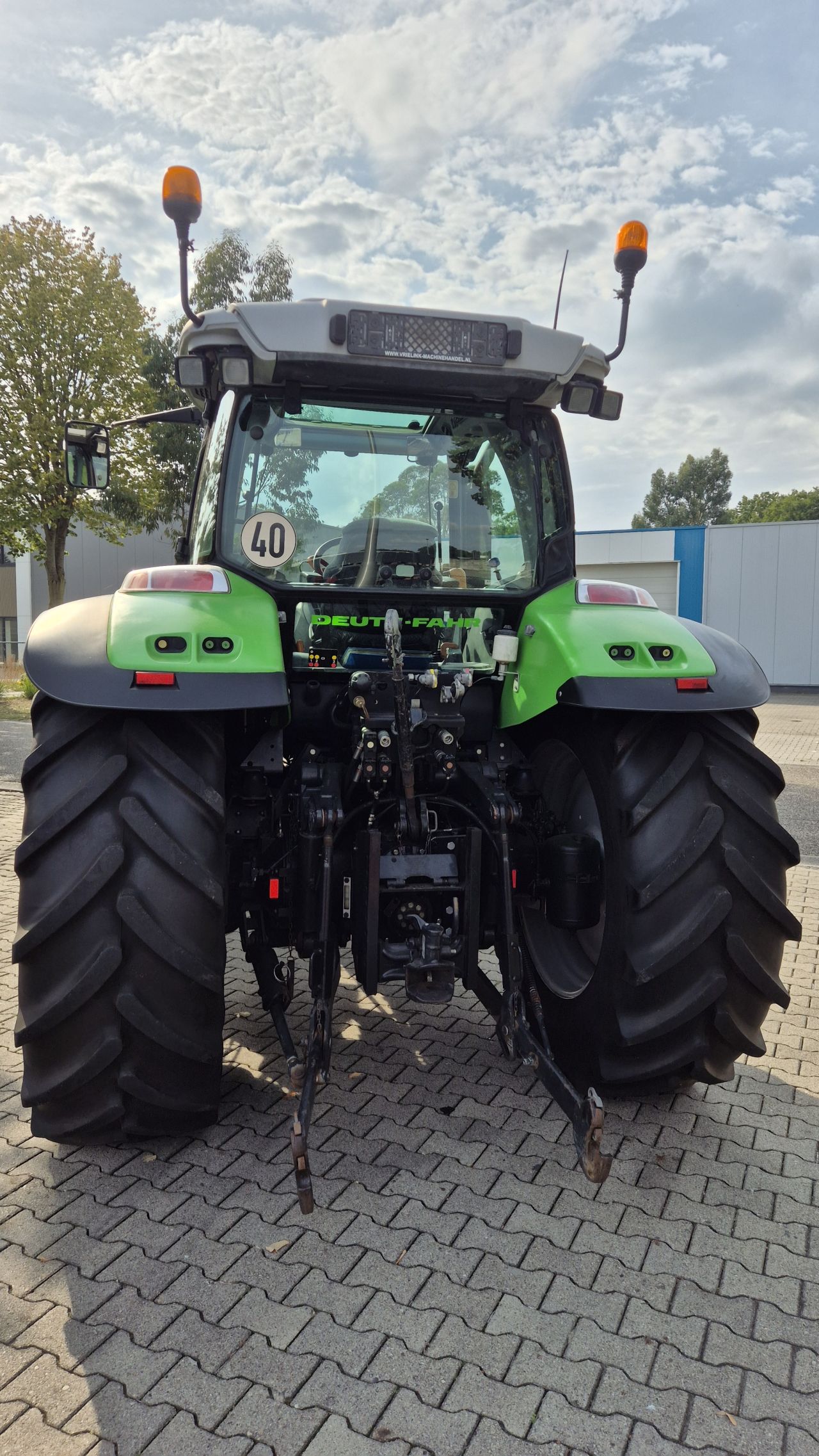 Deutz-Fahr Agrotron K610 40Kmh. Luchtdruk Fronthef en PTO