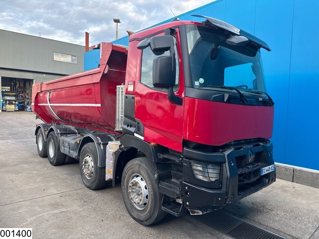 Renault C 430 8x4, EURO 6, Retarder, Steel suspension