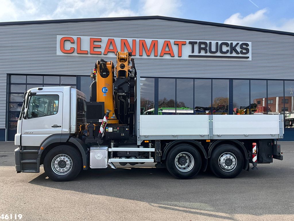 Mercedes-Benz Axor 2633 Effer 52 Tonmeter laadkraan + Fly-Jib Just 38.851 km!