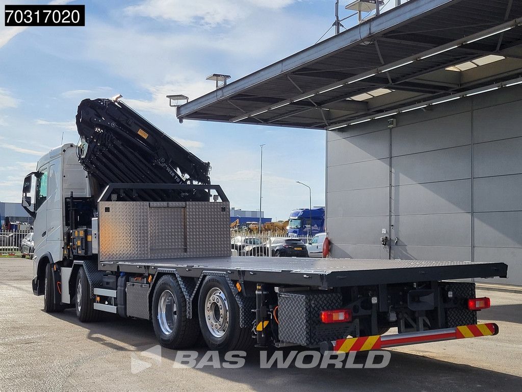 Volvo FH 500 8X2 NEW! HMF 6120 K6 Crane + JIB K5 2.5t Winch Lift+steering axle Euro 6