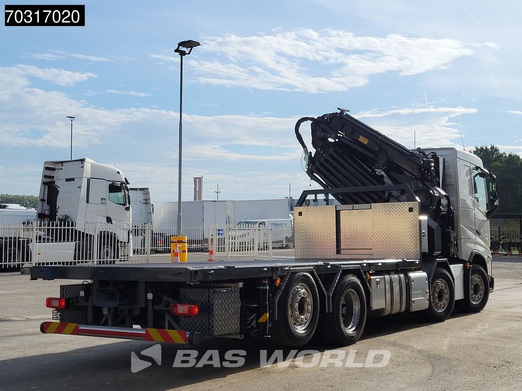 Volvo FH 500 8X2 NEW! HMF 6120 K6 Crane + JIB K5 2.5t Winch Lift+steering axle Euro 6