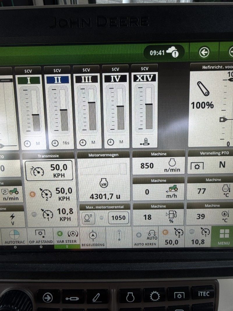 John Deere 6R185 CommandPRO 50 km/u AT-Ready
