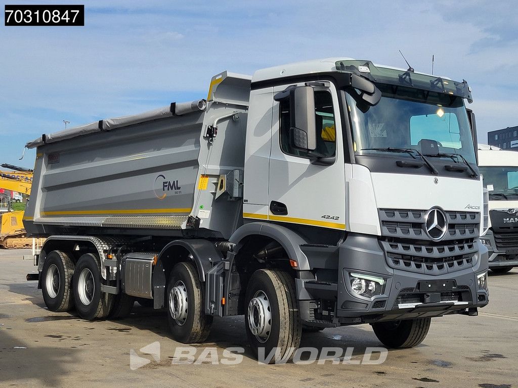 Mercedes Arocs 4242 8X4 20m3 Tipper 13-Ltr Engine Full Steel Euro 6