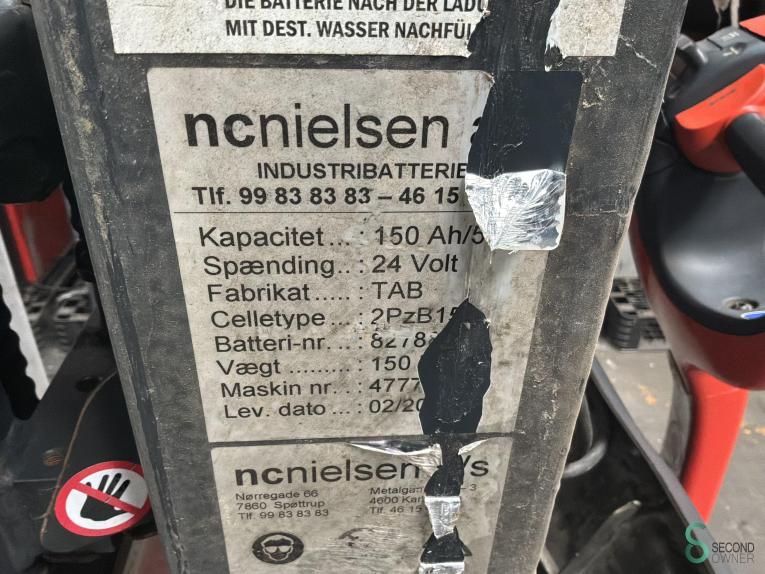 Stapelaars Elektrisch Linde D08 2017 Doppelstock