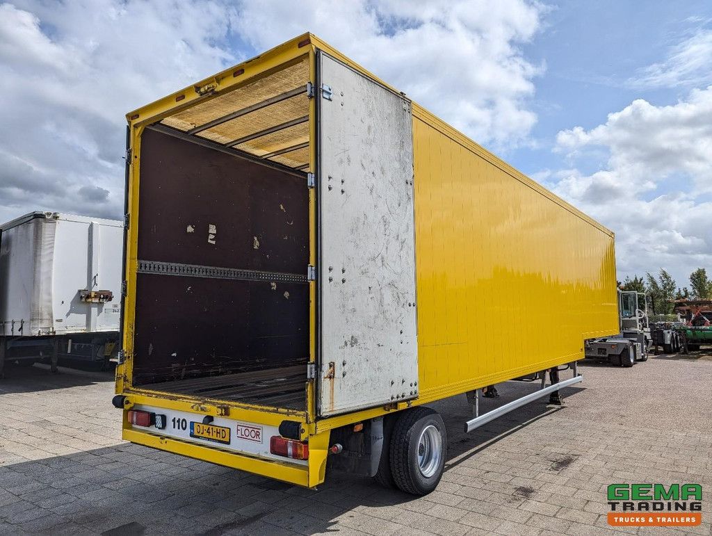 Floor FLSDO-12-10H1 1-axle BPW Steered - City 11.5M - Semi - Aluminum body - Hardwood floor