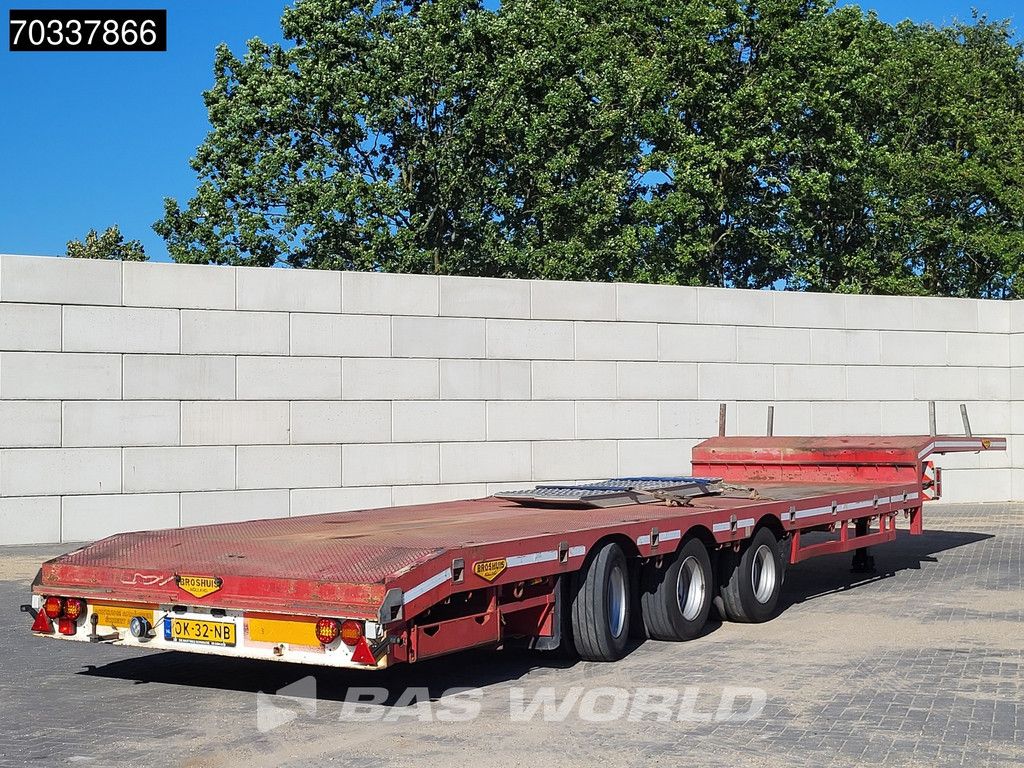Broshuis E-2190/27 3 Achsen Extendable665cm APK 03/27 Steering Axle