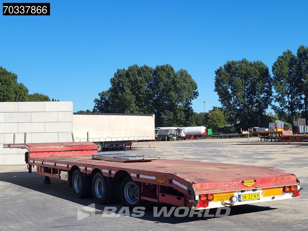Broshuis E-2190/27 3 Achsen Extendable665cm APK 03/27 Steering Axle