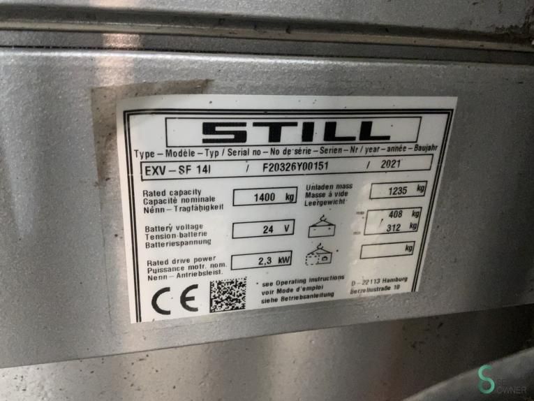 Stackers Electric Still EXV-SF14I 2021