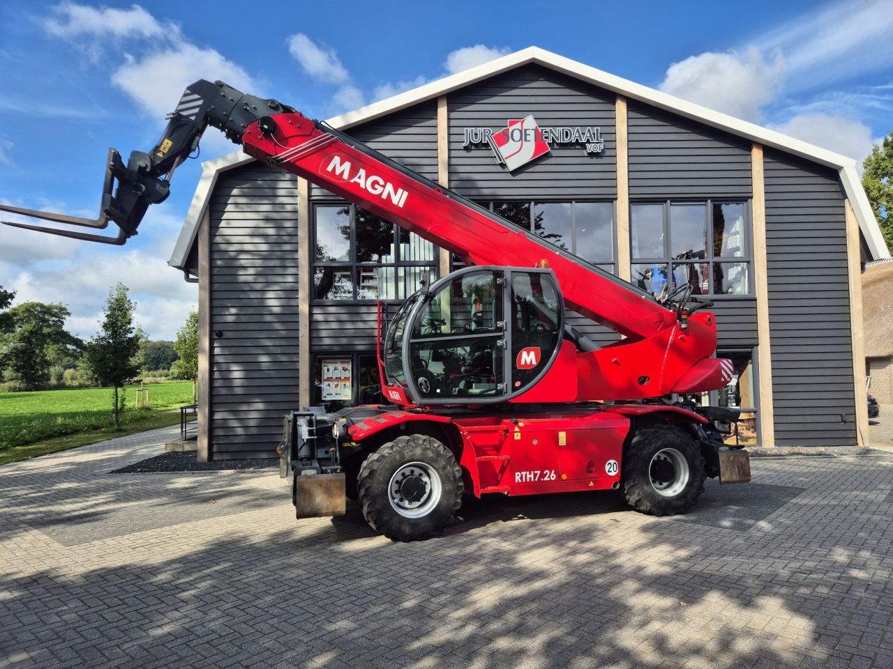 Gebruikte Magni RTH 7.26 roterende verreiker hefhoogte 26 m