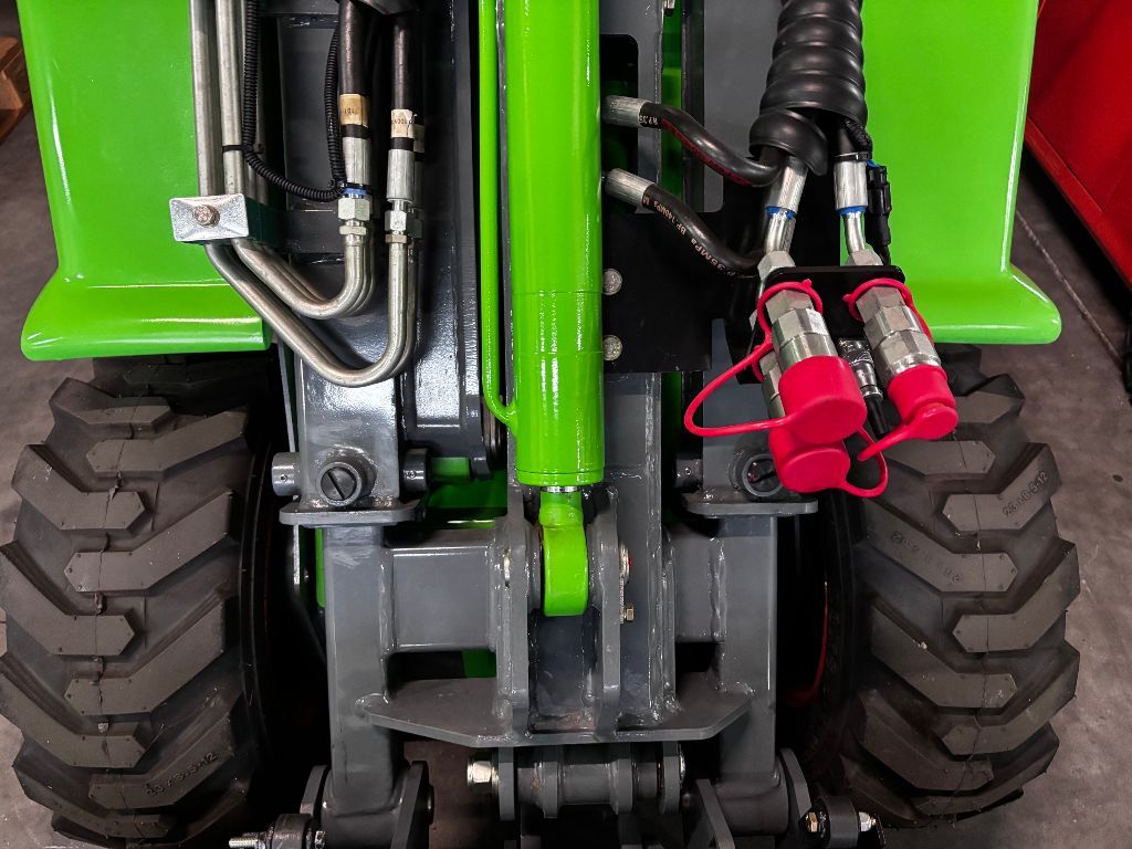 DEMO Aanbieding TAIAN DY620 minishovel met 35 draaiuren.