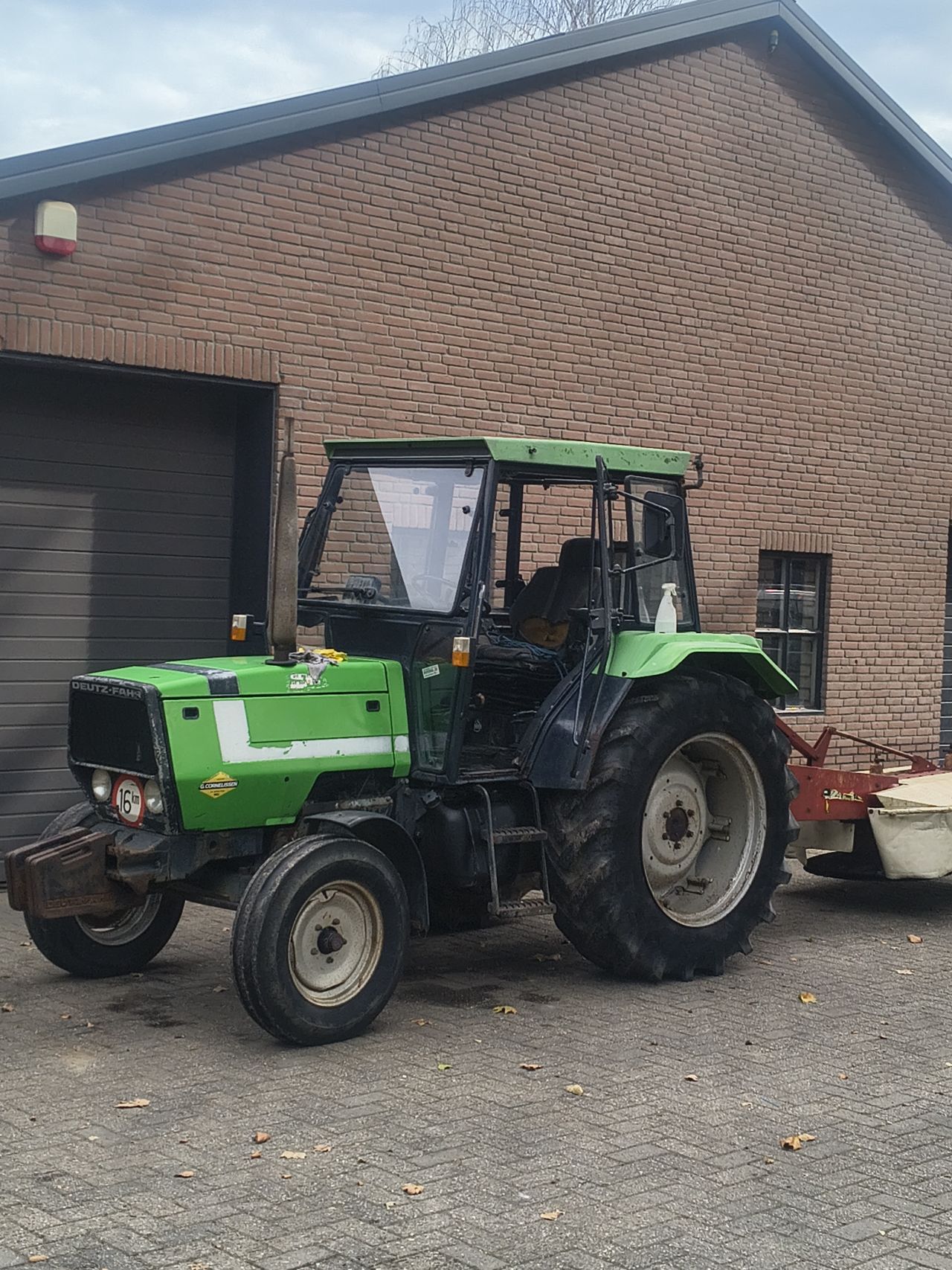 Deutz dx3.60 tractor 65pk nl kenteken marge