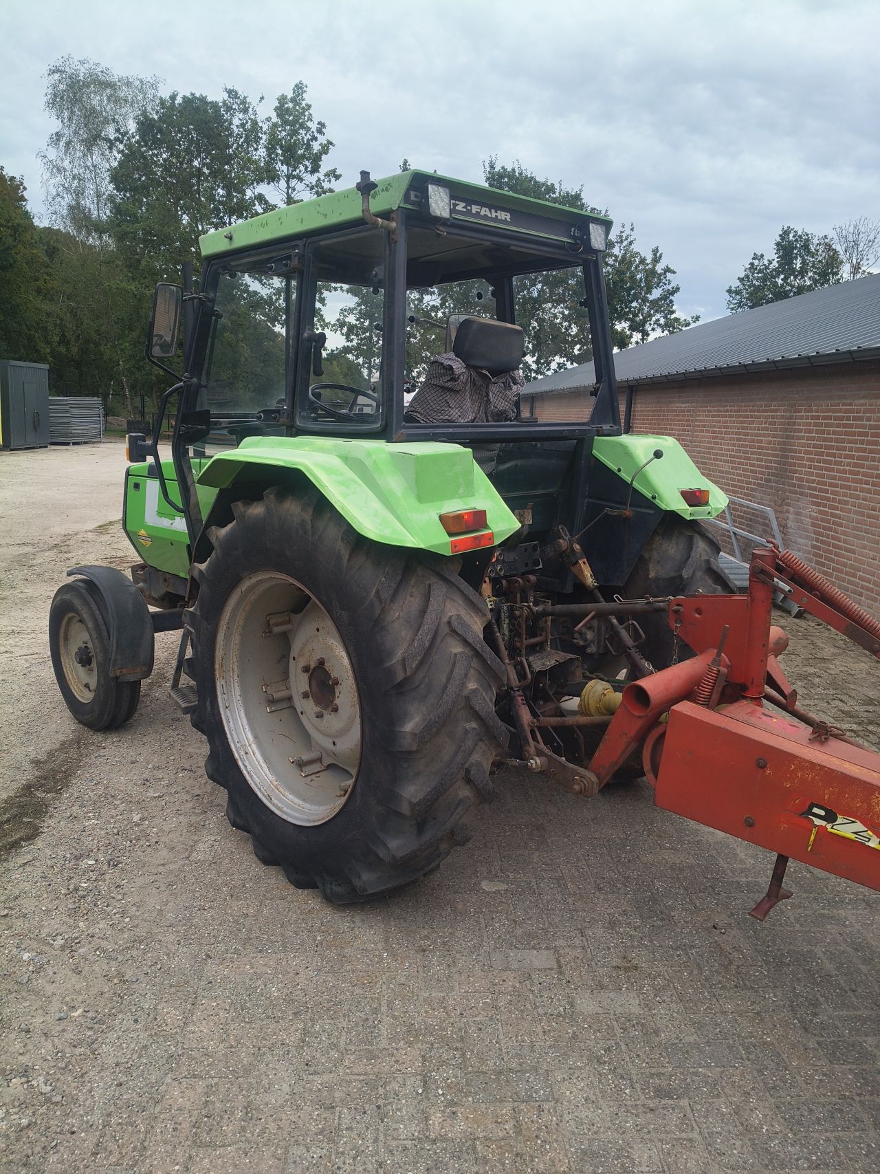 Deutz dx3.60 tractor 65pk nl kenteken marge