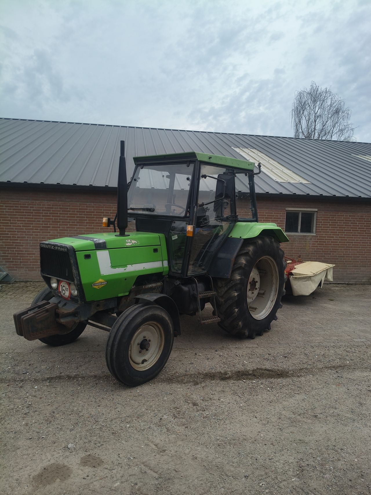 Deutz dx3.60 tractor 65pk nl kenteken marge