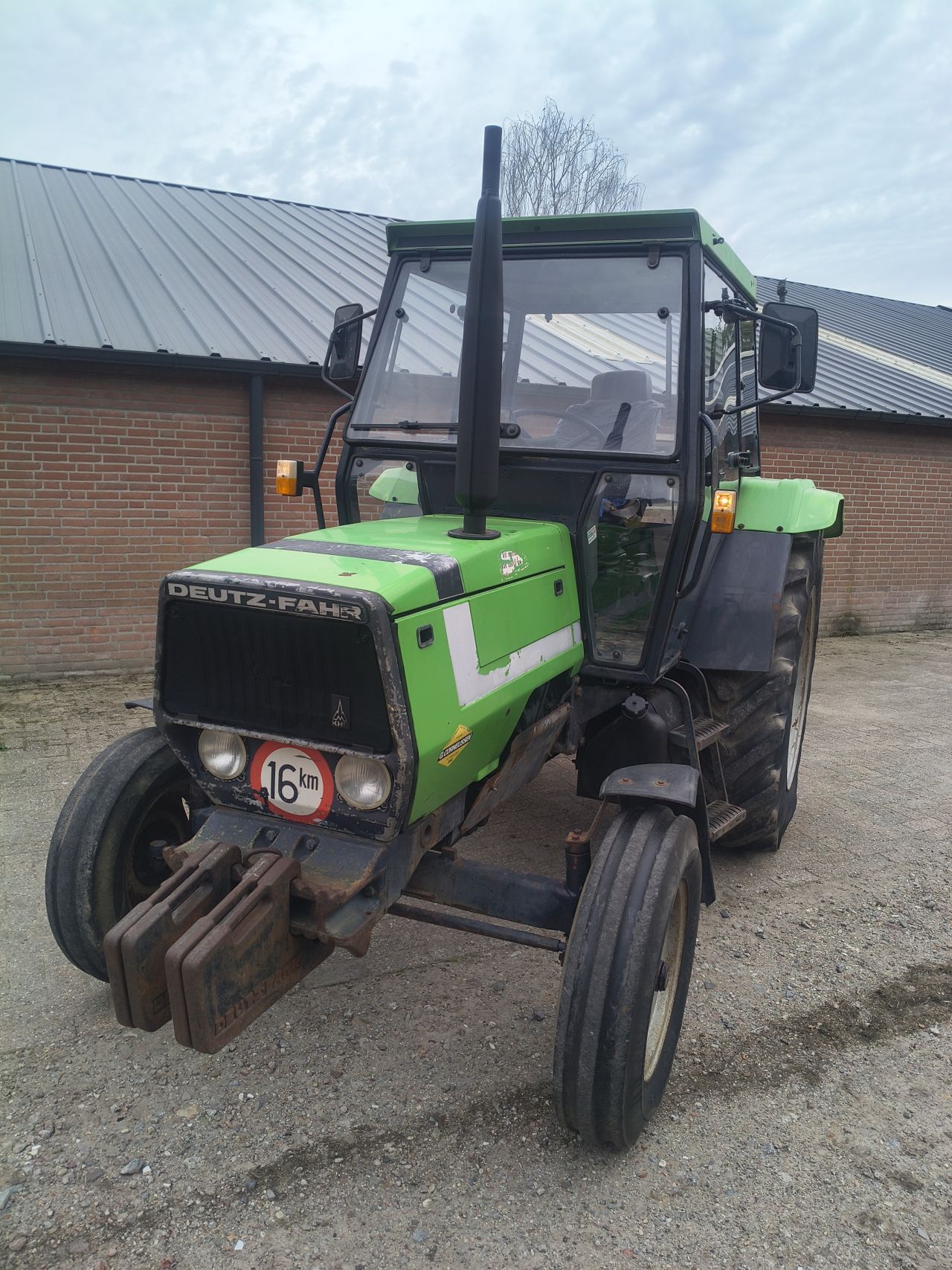 Deutz dx3.60 tractor 65pk nl kenteken marge