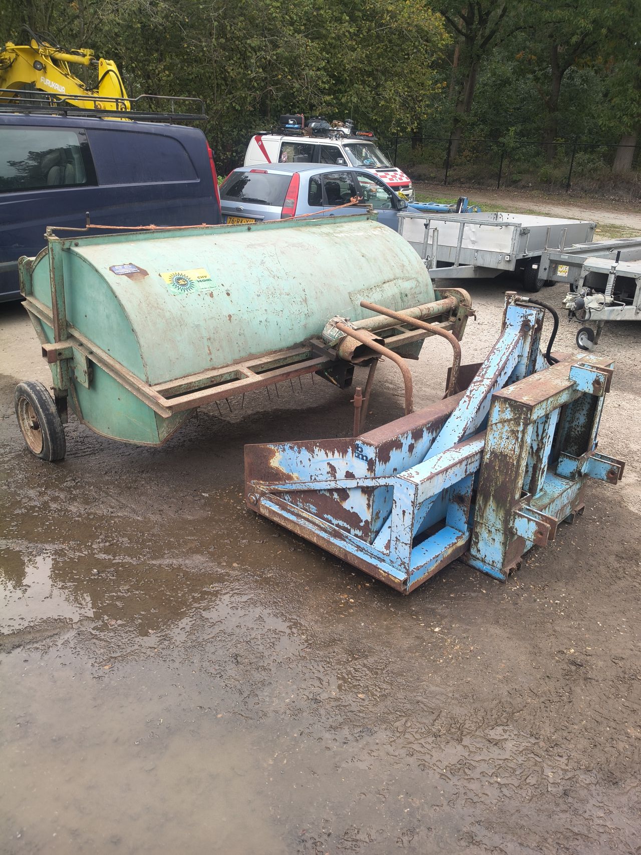 Deutz dx3.60 tractor 65pk nl kenteken marge