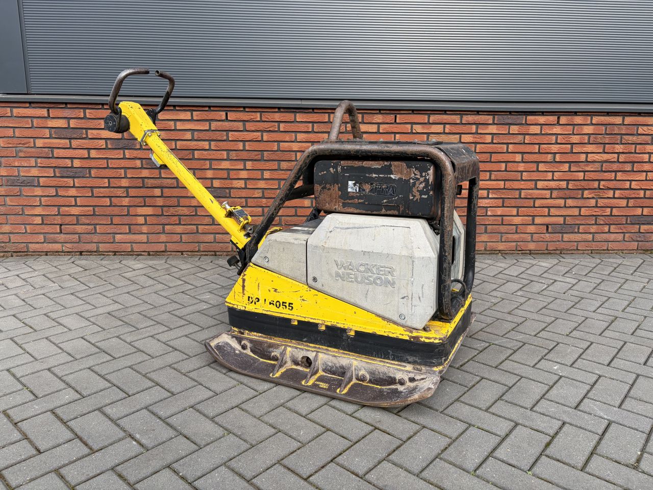 Wacker DPU 6055 trilplaat met Hatz dieselmotor