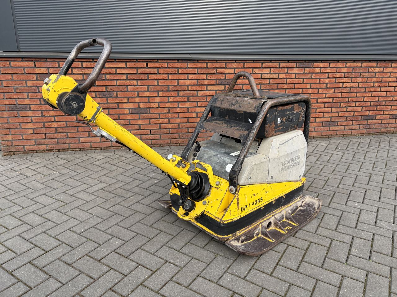 Wacker DPU 6055 trilplaat met Hatz dieselmotor