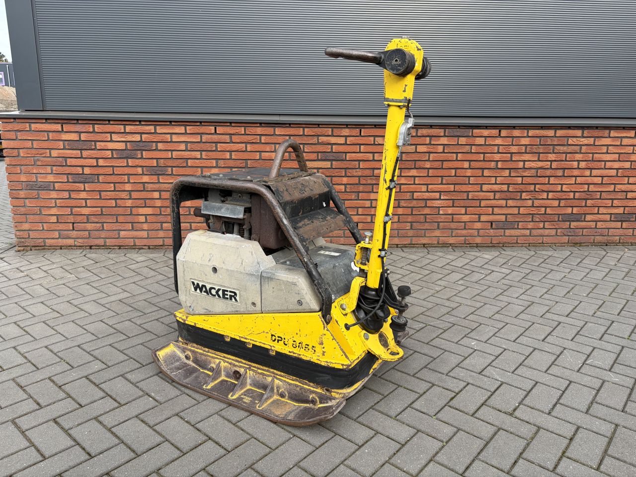 Wacker DPU 6055 trilplaat met Hatz dieselmotor