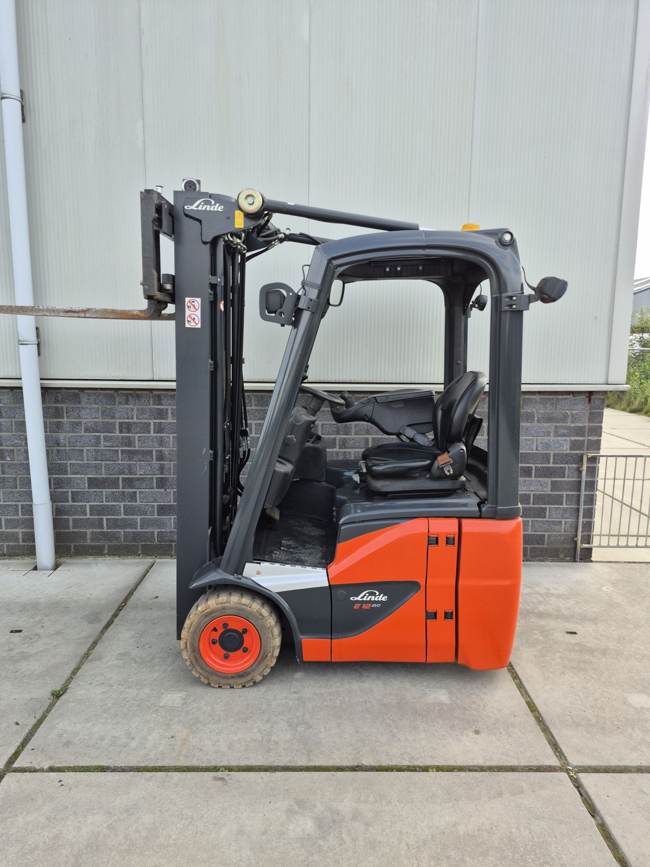 Linde E12-02 triplex sideshift 4.620 mm bj 2018