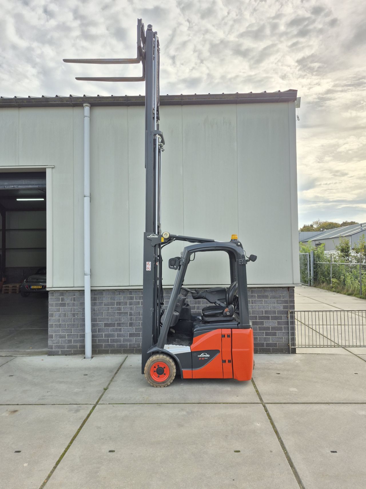 Linde E12-02 triplex sideshift 4.620 mm bj 2018