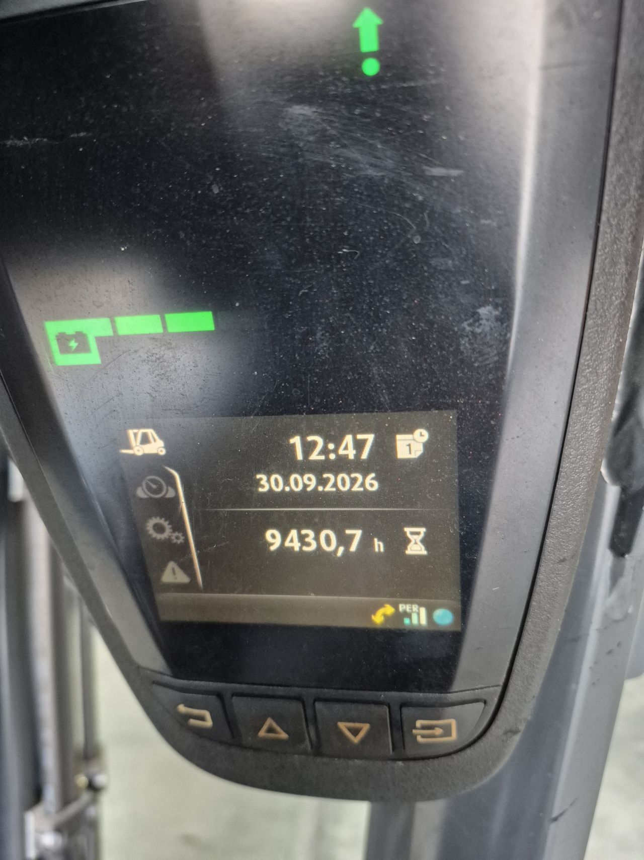 Linde E12-02 triplex sideshift 4.620 mm bj 2018
