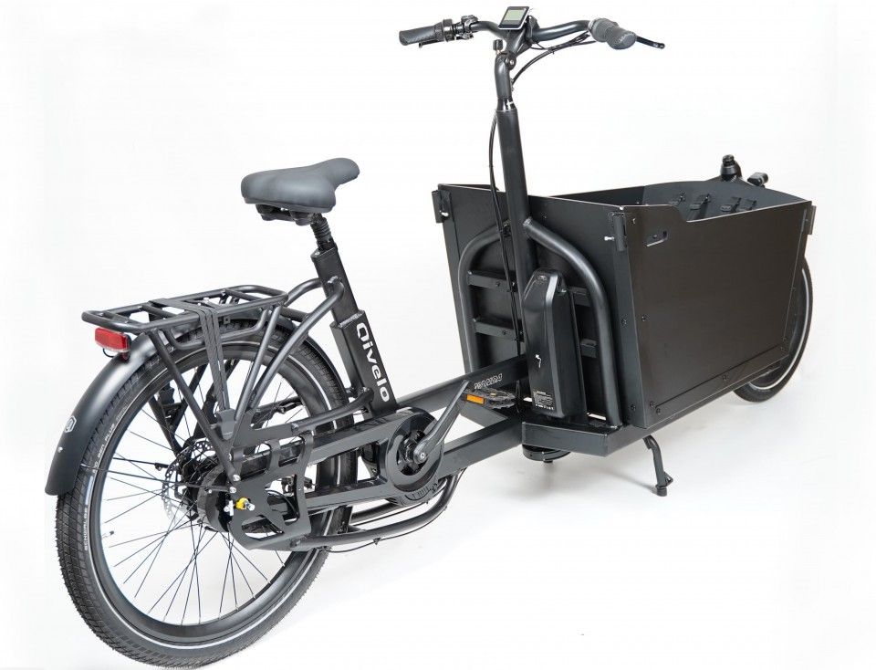 Qivelo Ananda Twowheel Elektrische bakfiets demomodel ZGAN