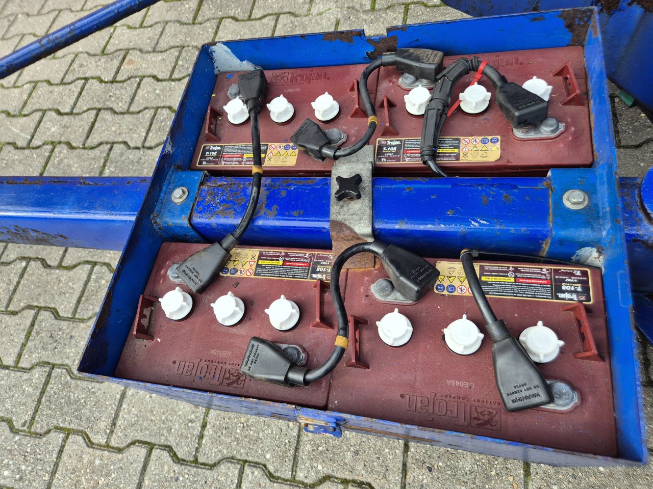 UPRIGHT TL38 AANHANGER HOOGWERKER 13.5 METER MET ACCU'S
