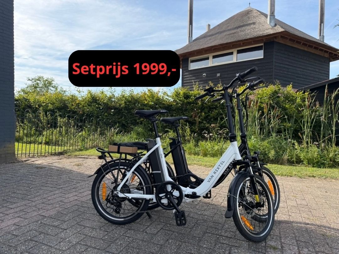 Elektrische Vouwfiets Van Rixtel City Showroommodel E-bike