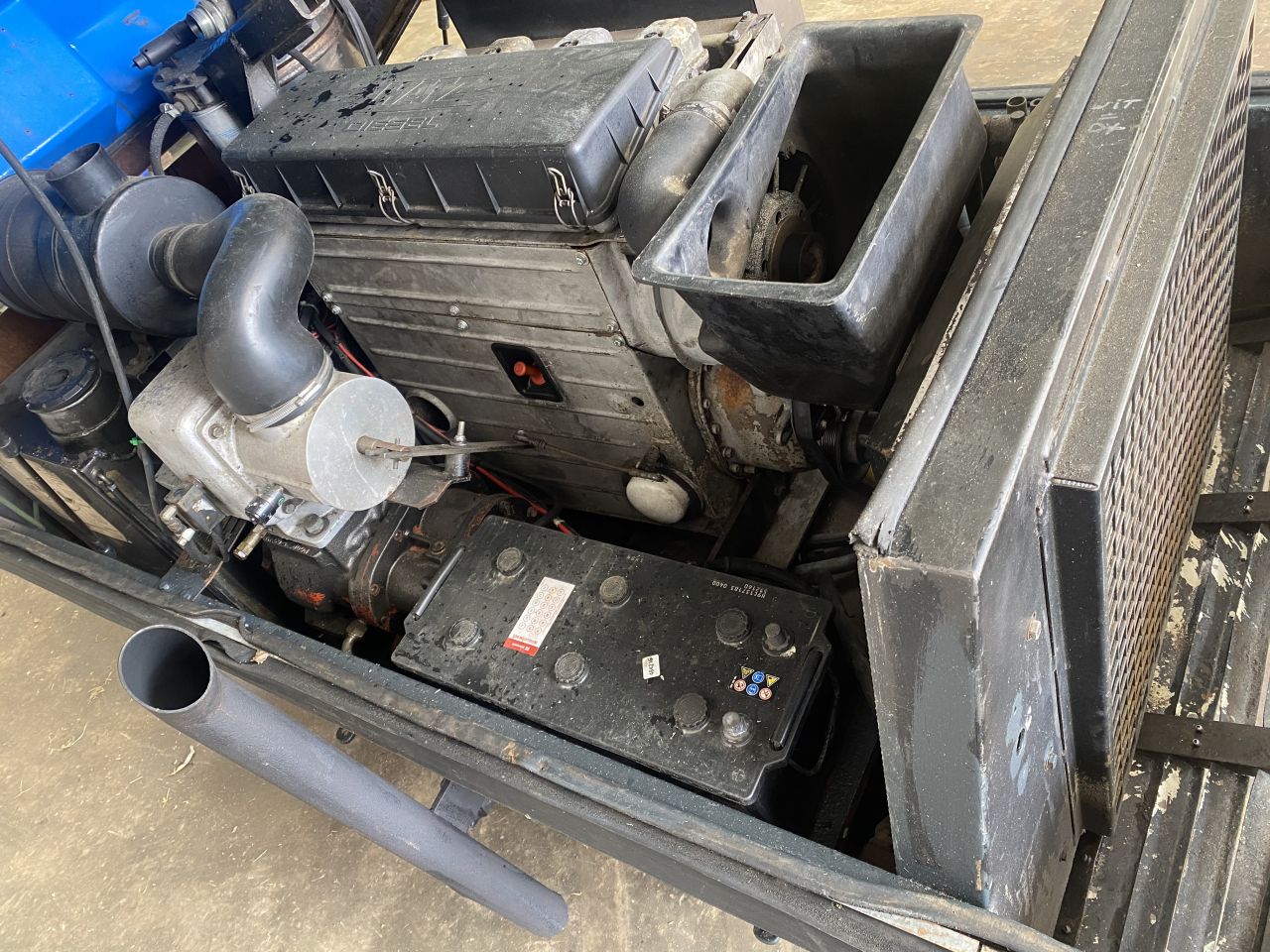 HATZ MACO H46 dieselcompressor 7000l/ minuut