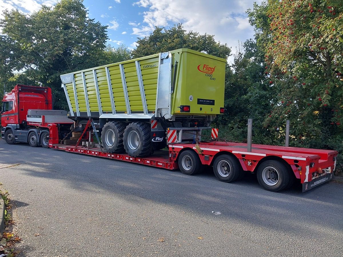 Fliegl Cugo 640, Silagewagen, Walsen, BJ2026, Nieuw, Verkocht!