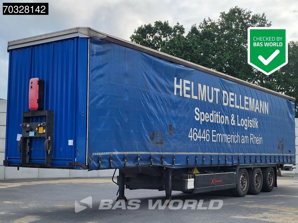 Kässbohrer XS 5 Achsen Sliding Roof Palletkist