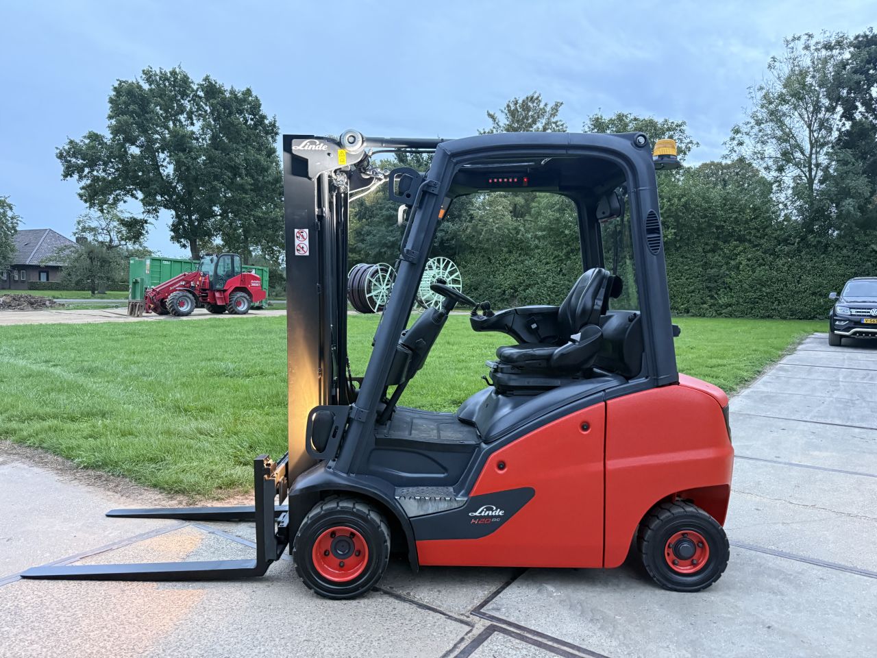 Linde H20D triplex mast freelift Sideshift 6000uur topstaat