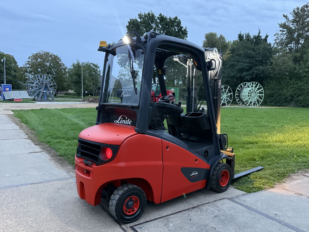 Linde H20D triplex mast freelift Sideshift 6000uur topstaat