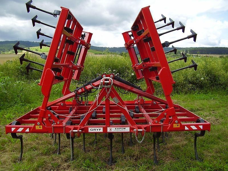 Expom Gryf Federzinkenegge Fein 4 m Rohrstabwalze