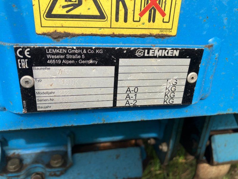 Lemken Zirkon 12/600K
