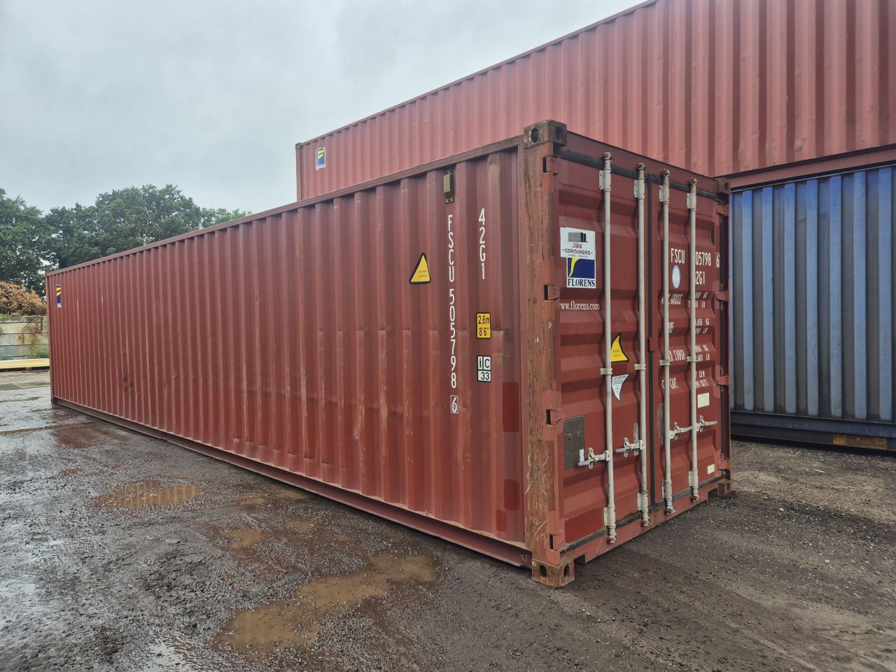 40ft / 12meter zeecontainer B-kwaliteit | opslag | CSC