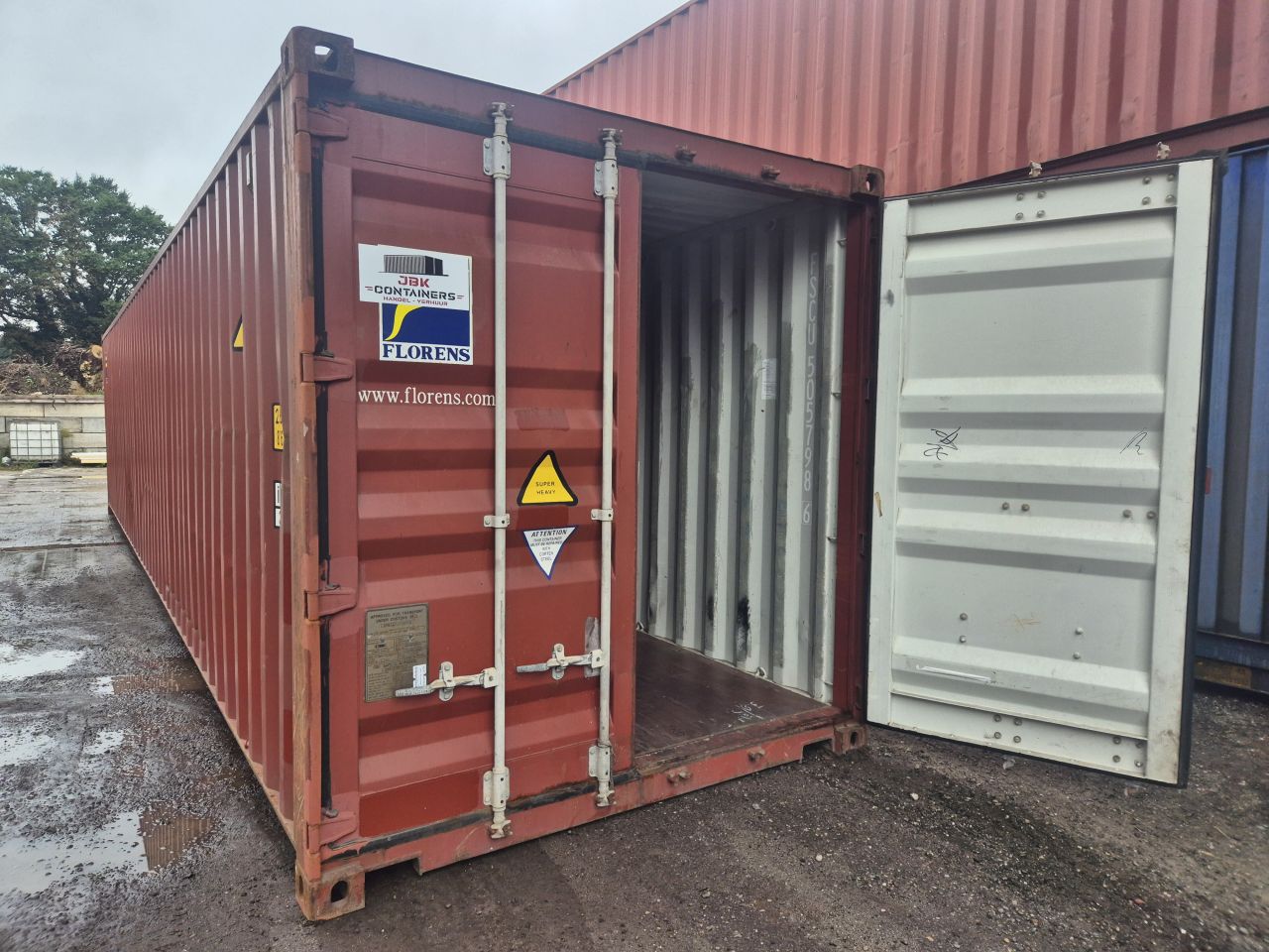 40ft / 12meter zeecontainer B-kwaliteit | opslag | CSC