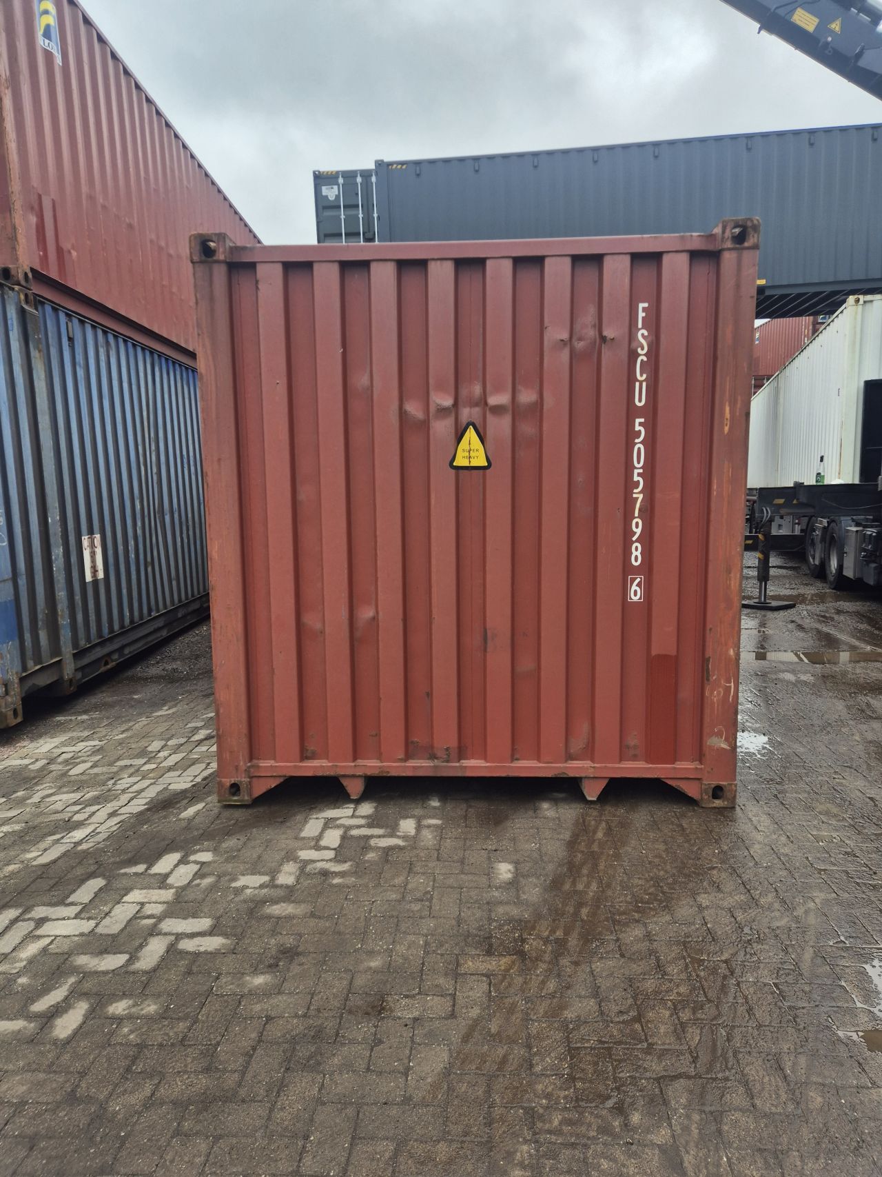 40ft / 12meter zeecontainer B-kwaliteit | opslag | CSC