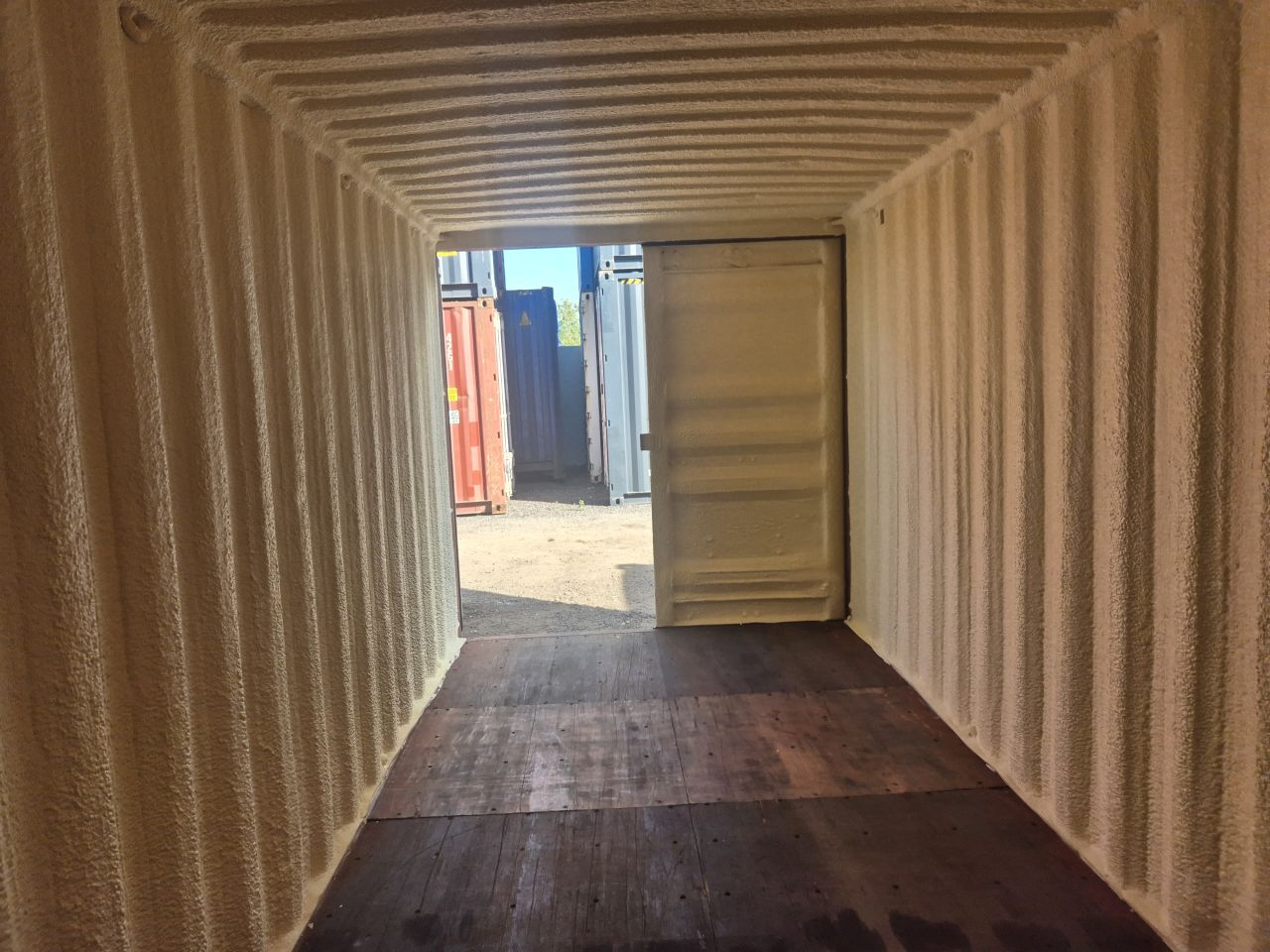 20ft zeecontainer | geïsoleerd | vochtvrij