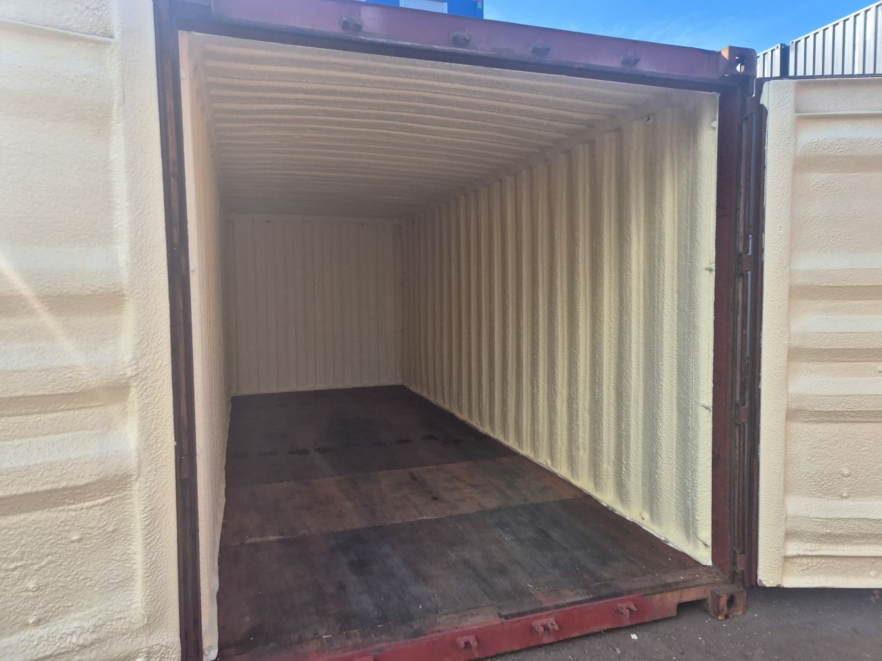 20ft zeecontainer | geïsoleerd | vochtvrij