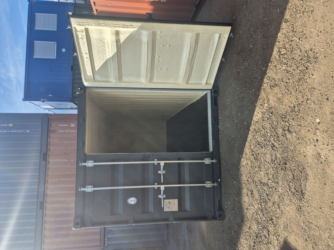 20ft zeecontainer | geïsoleerd | vochtvrij