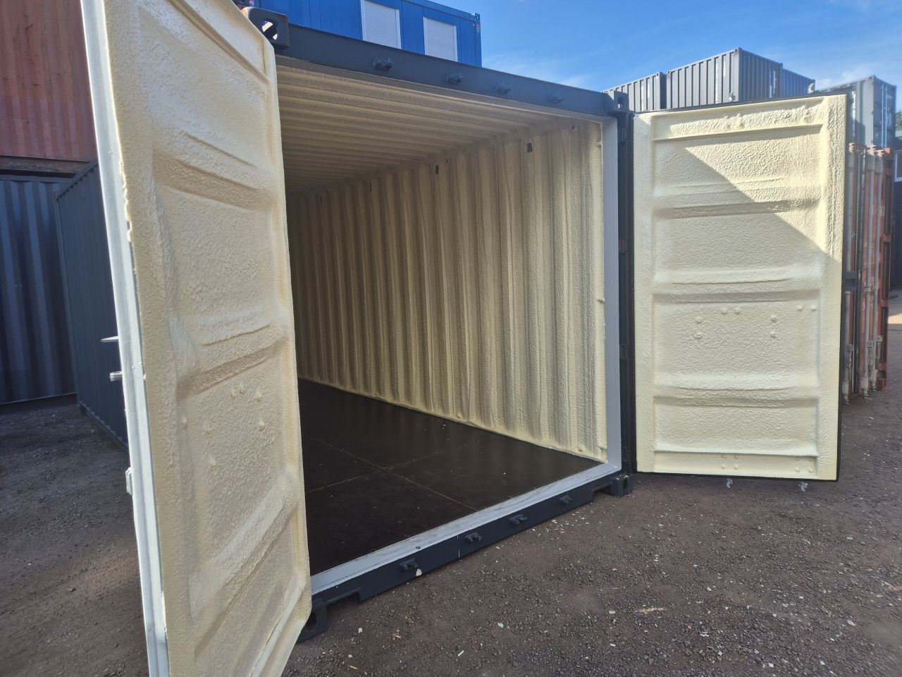 20ft zeecontainer | geïsoleerd | vochtvrij